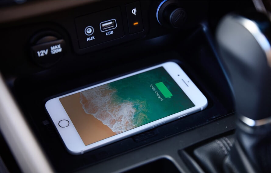 Wireless charging.<sup>[P3]</sup>