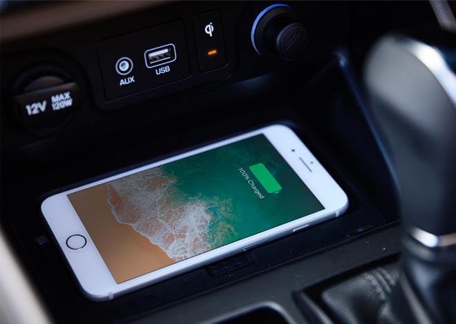 Wireless charging.<sup>[P3]</sup>