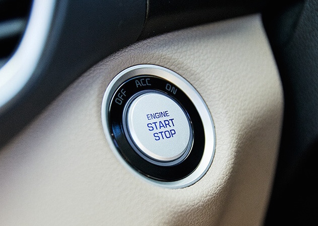 Smart key with push button.